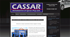 Desktop Screenshot of cassarautomotive.com.au